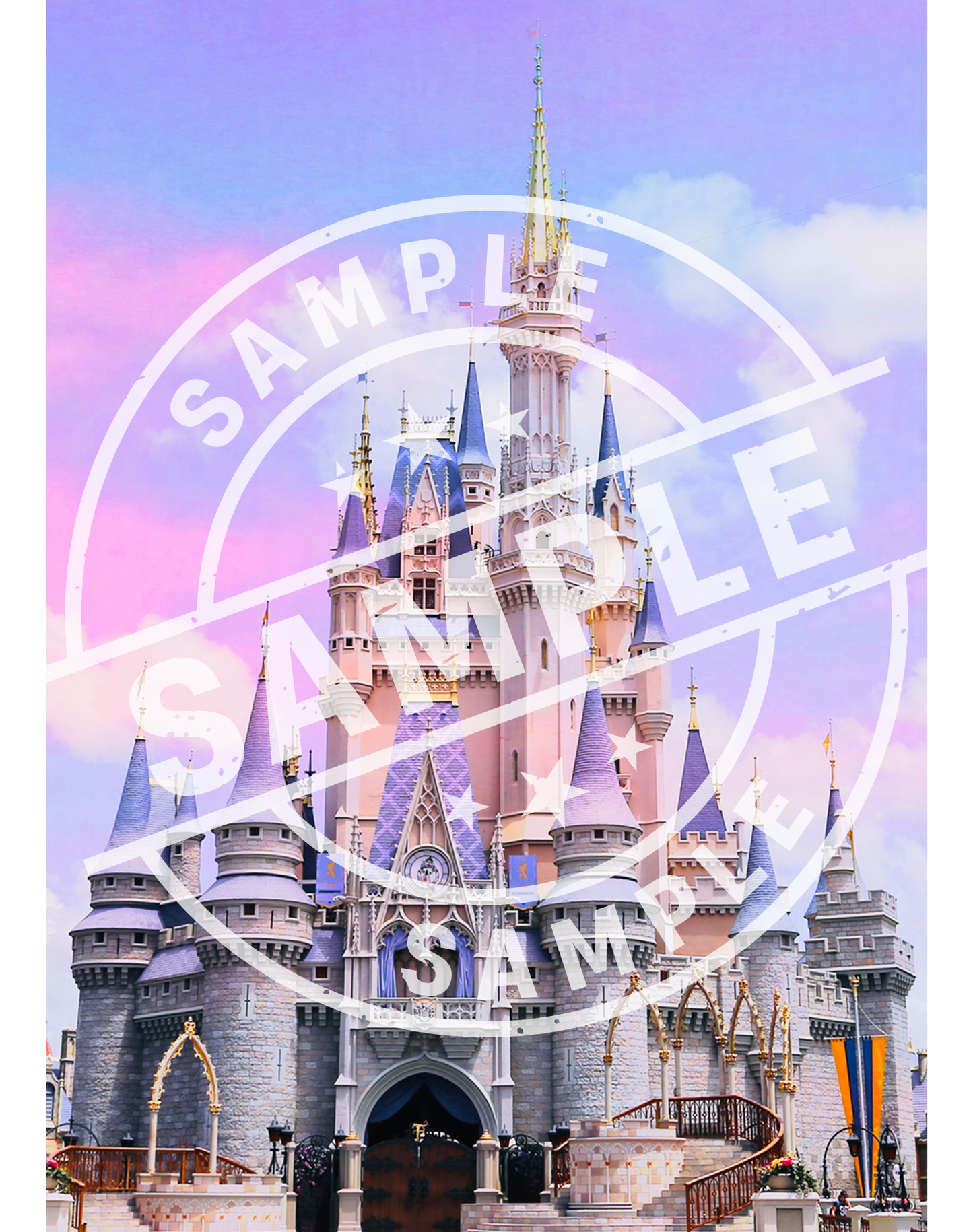 *DIGITAL DOWNLOAD ONLY* - Cotton Candy Castle (COVER SIZE)