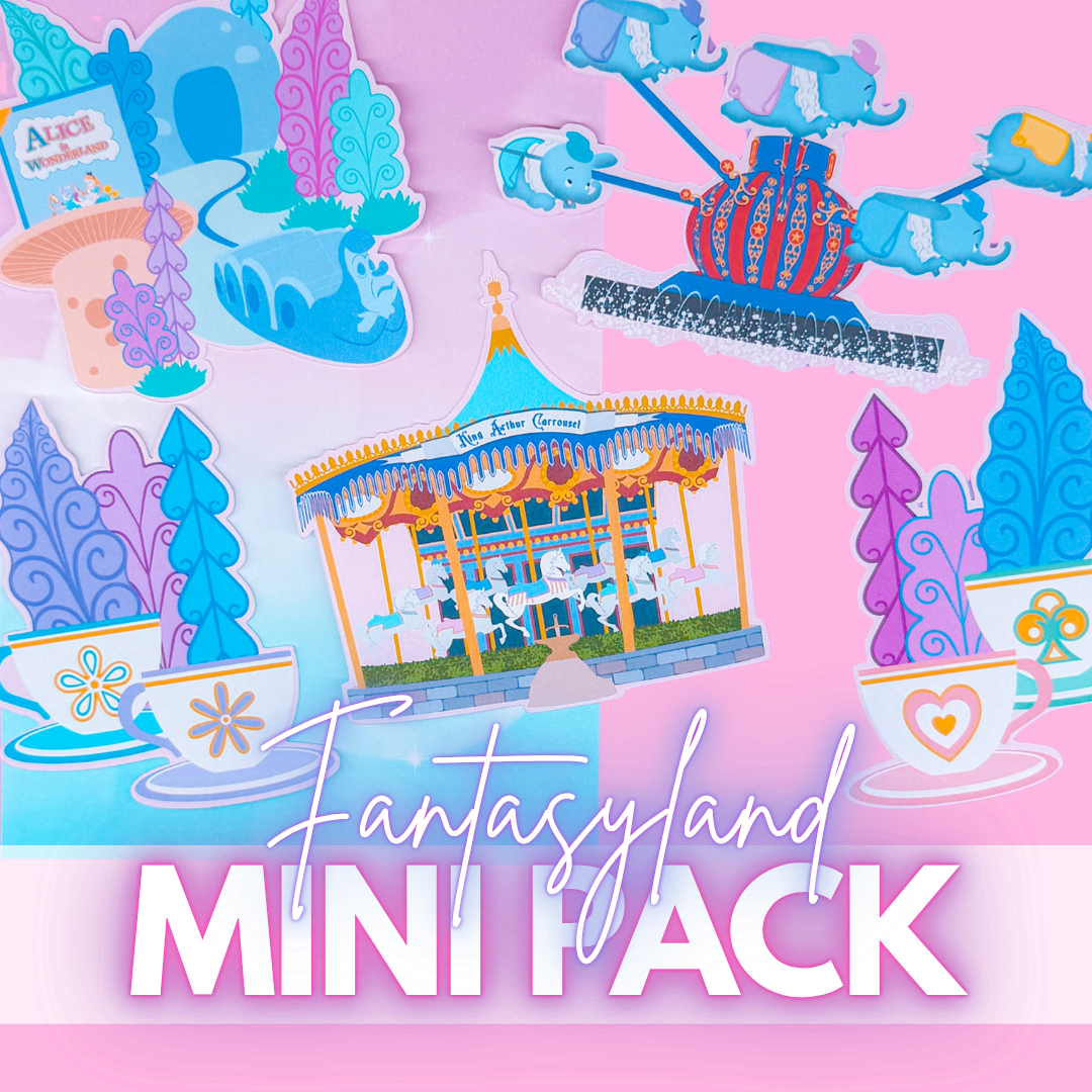 STICKER SCRAP PACK - Mini Fantasyland