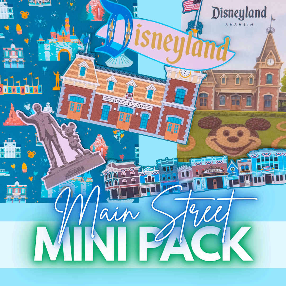 STICKER SCRAP PACK - Mini Main Street
