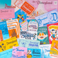 STICKER SCRAP PACK - Retro DLand No. 2