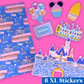 STICKER SCRAP PACK - MINI Disneyland Castle
