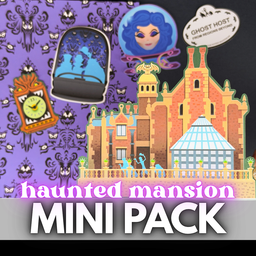 STICKER SCRAP PACK - MINI Haunted Mansion