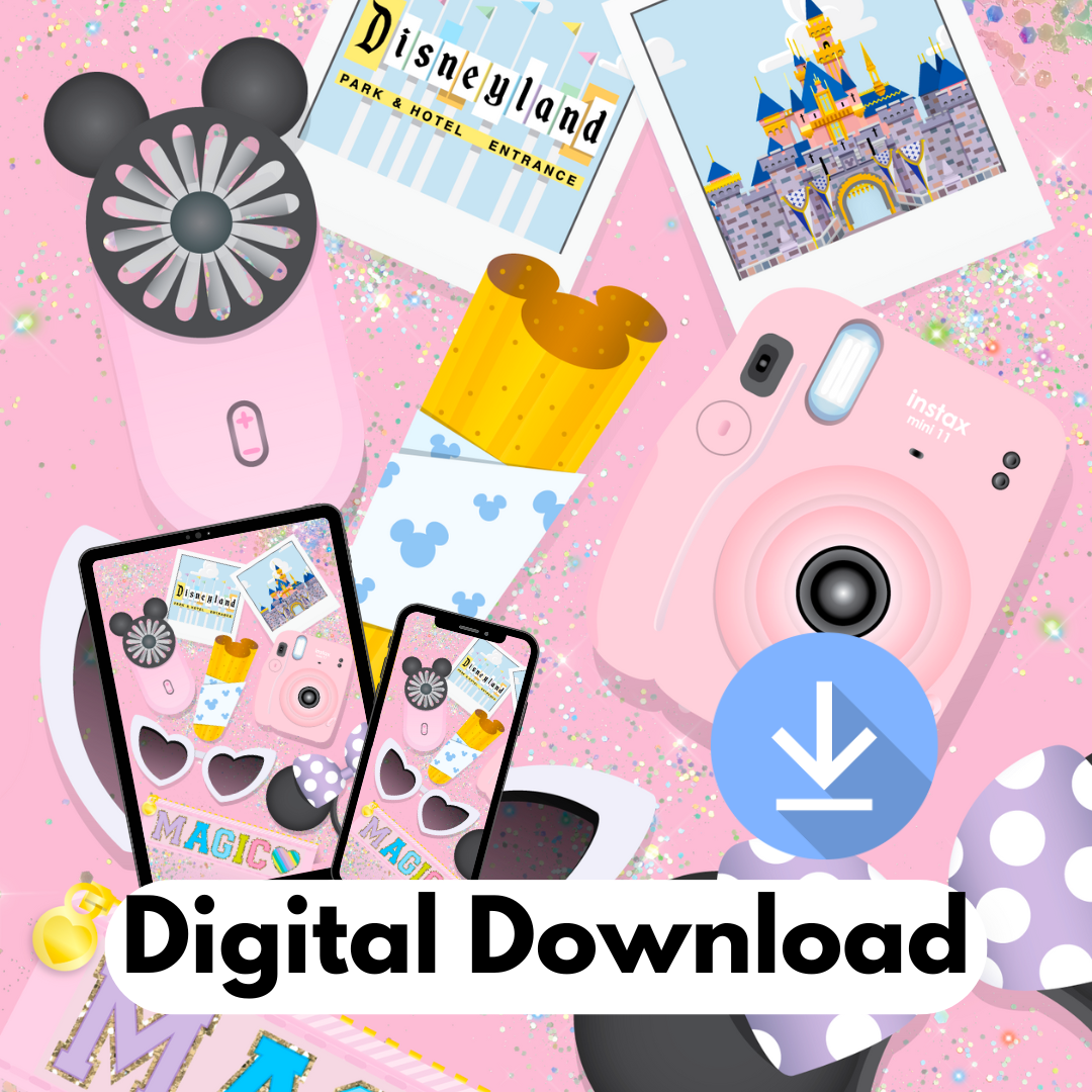 *DIGITAL DOWNLOAD ONLY* Original Flatlay 5x7 - DLand
