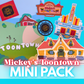 STICKER SCRAP PACK - MINI Mickey's Toontown