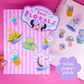 NEW! STICKER SCRAP PACK - Storefronts (Minnie's Flowers)