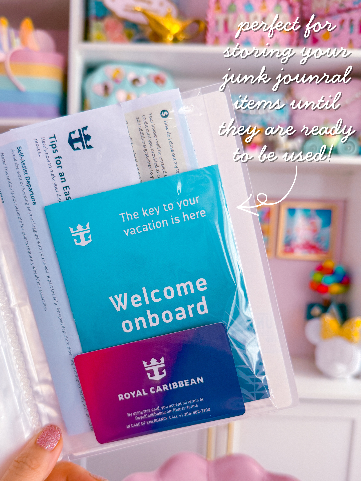 5x7 Junk Journal Storage Book - Travel Album