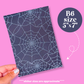 Journaling Paper Sticker - 5x7 Full Page Background Stickers (Halloween)