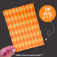 Journaling Paper Sticker - 5x7 Full Page Background Stickers (Halloween)