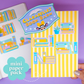 NEW! STICKER SCRAP PACK - Storefronts (Clarabelle's Book Barn)