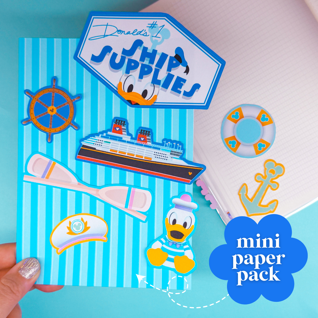 NEW! STICKER SCRAP PACK - Storefronts (Donald's Ship Supply)