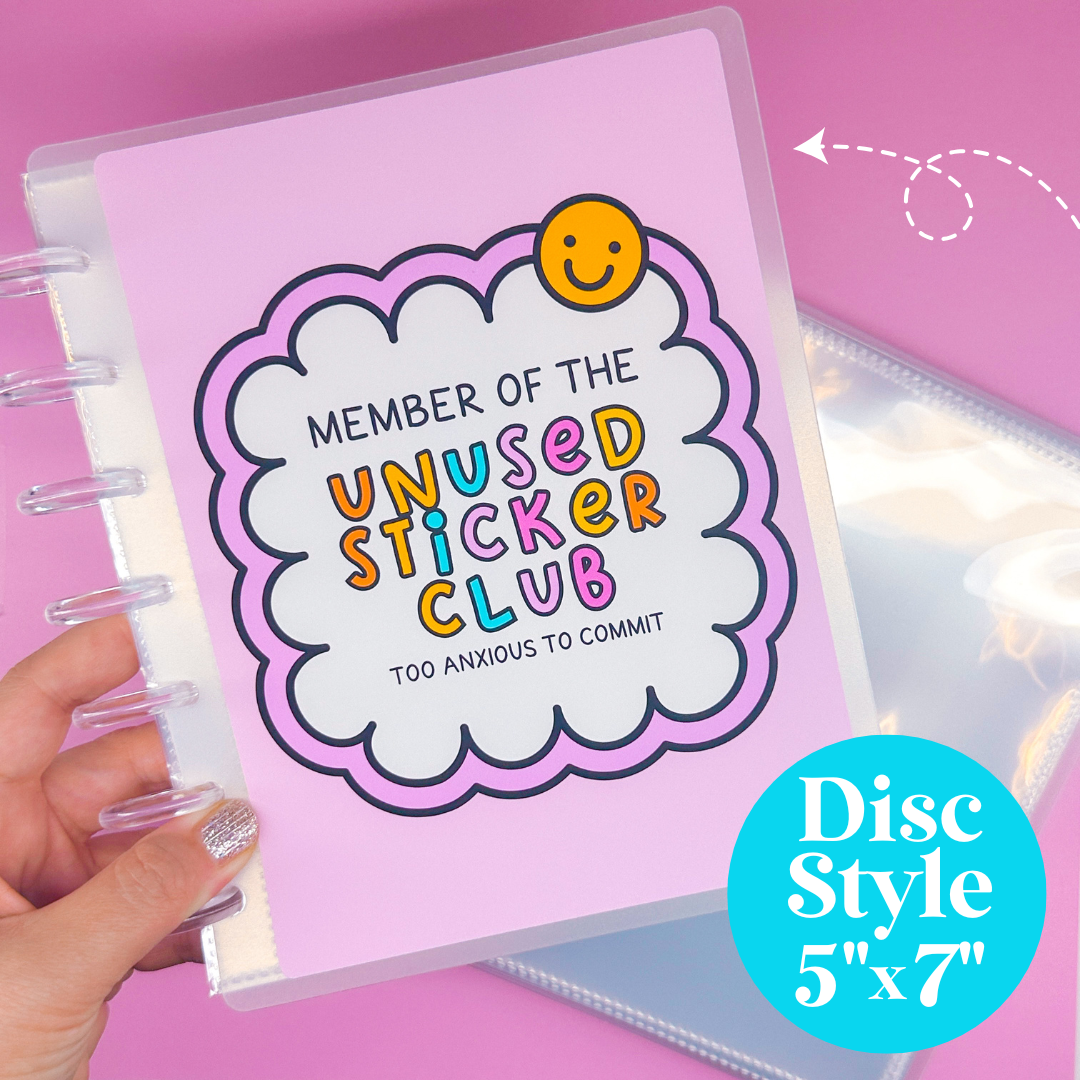 Sticker Storage (UNUSED STICKER CLUB) - 5x7 and 4x6 sizes!