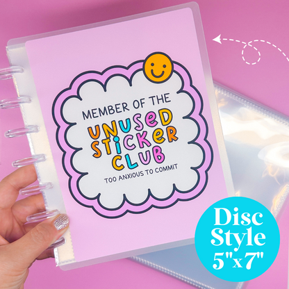 Sticker Storage (UNUSED STICKER CLUB) - 5x7 and 4x6 sizes!