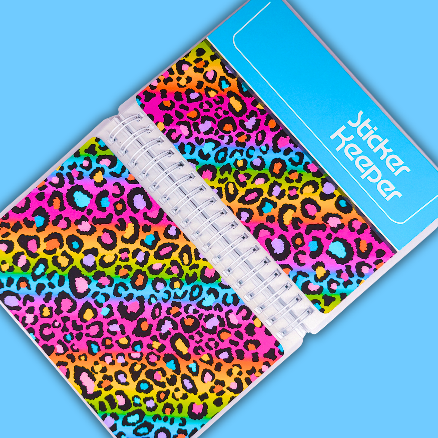 *PRE-ORDER* Reusable Sticker Book (Peel 'n Stick) - 90's STICKER KEEPER - *SHIPS EARLY/MID OCTOBER* (Copy) (Copy) (Copy)