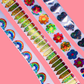 **FREEBIE 1 PER PERSON, PER DAY** JUNK JOURNAL - Pastel Roll Stickers (4" to 6" each)