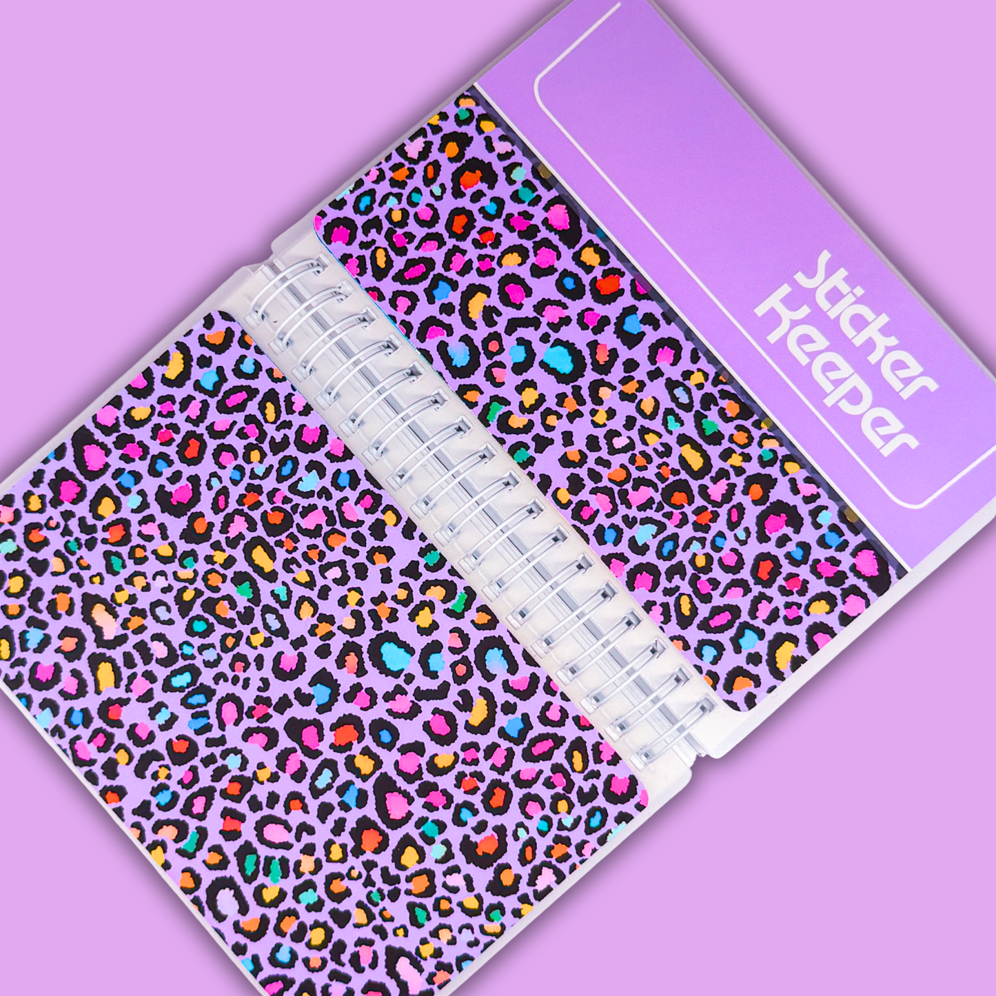 *PRE-ORDER* Reusable Sticker Book (Peel 'n Stick) - 90's STICKER KEEPER - *SHIPS EARLY/MID OCTOBER* (Copy) (Copy) (Copy)