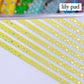5MM Foiled Washi Tape - Pastels Rainbow Confetti (Holo Foil)