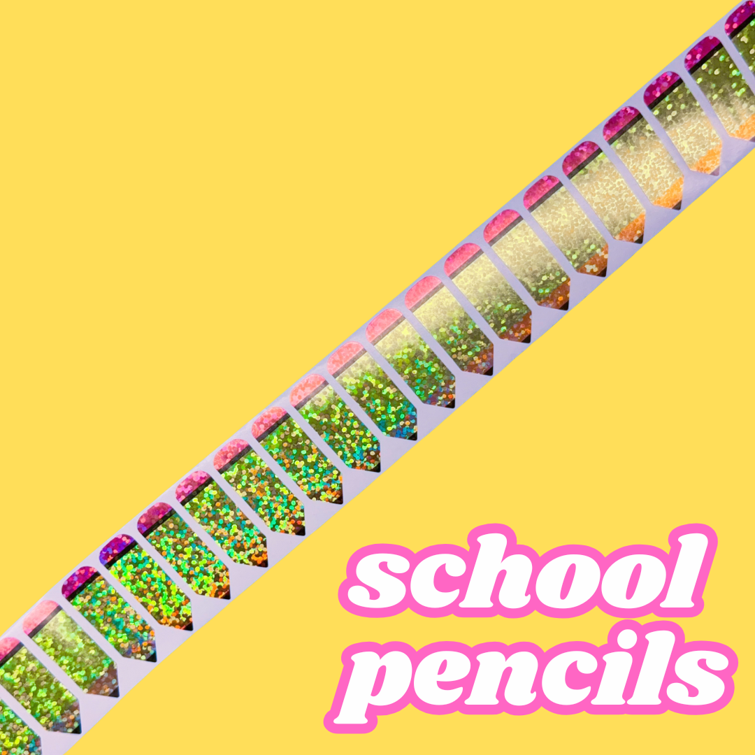 **FREEBIE 1 PER PERSON, PER DAY** JUNK JOURNAL - Pastel Roll Stickers (4" to 6" each)