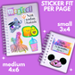 *PRE-ORDER* Reusable Sticker Book (Peel 'n Stick) - 90's STICKER KEEPER - *SHIPS EARLY/MID OCTOBER* (Copy) (Copy) (Copy)