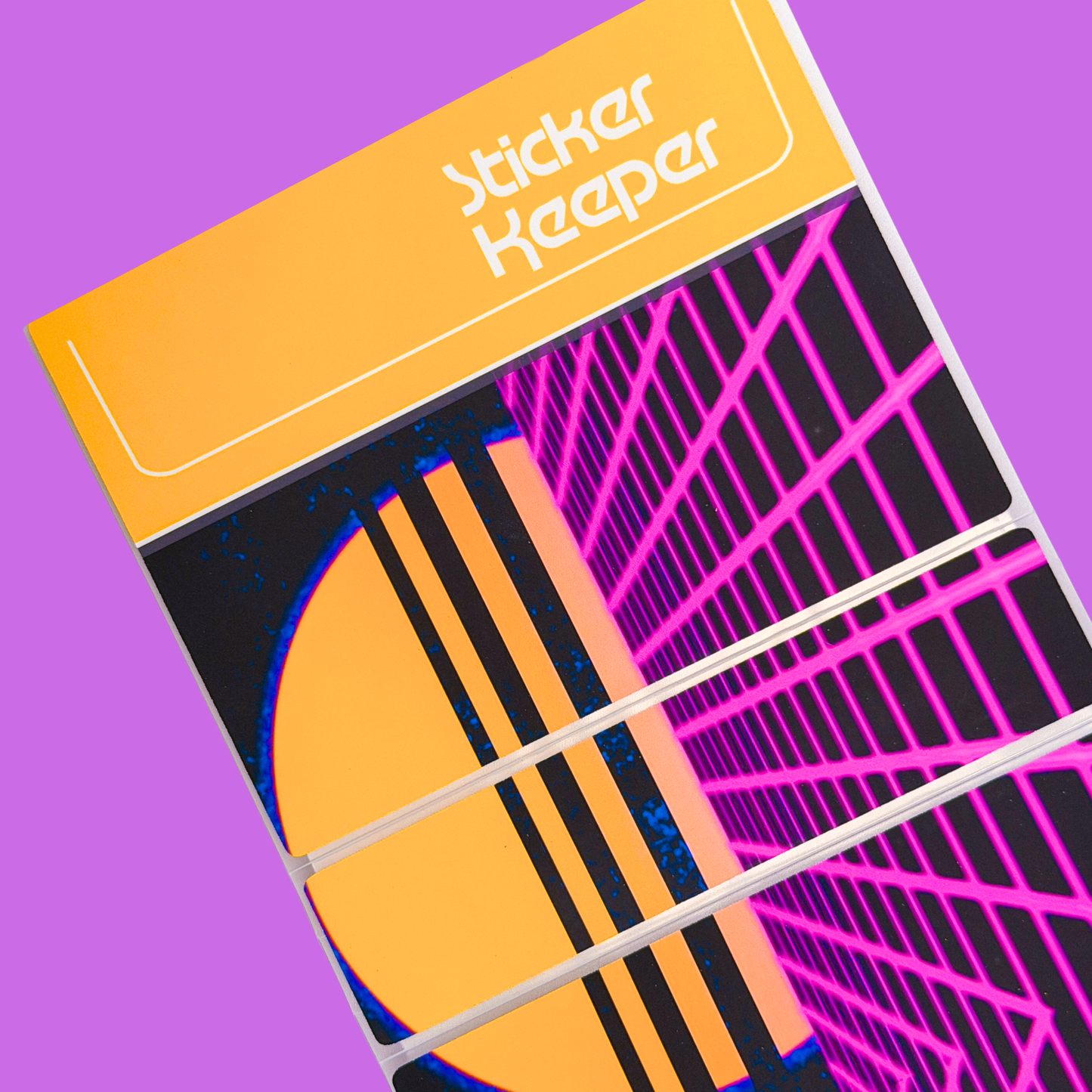 3x4  Mini Sticker Storage Book - Sticker Keeper