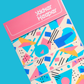 3x4  Mini Sticker Storage Book - Sticker Keeper