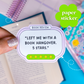 Journaling Paper Sticker - Book Reviews