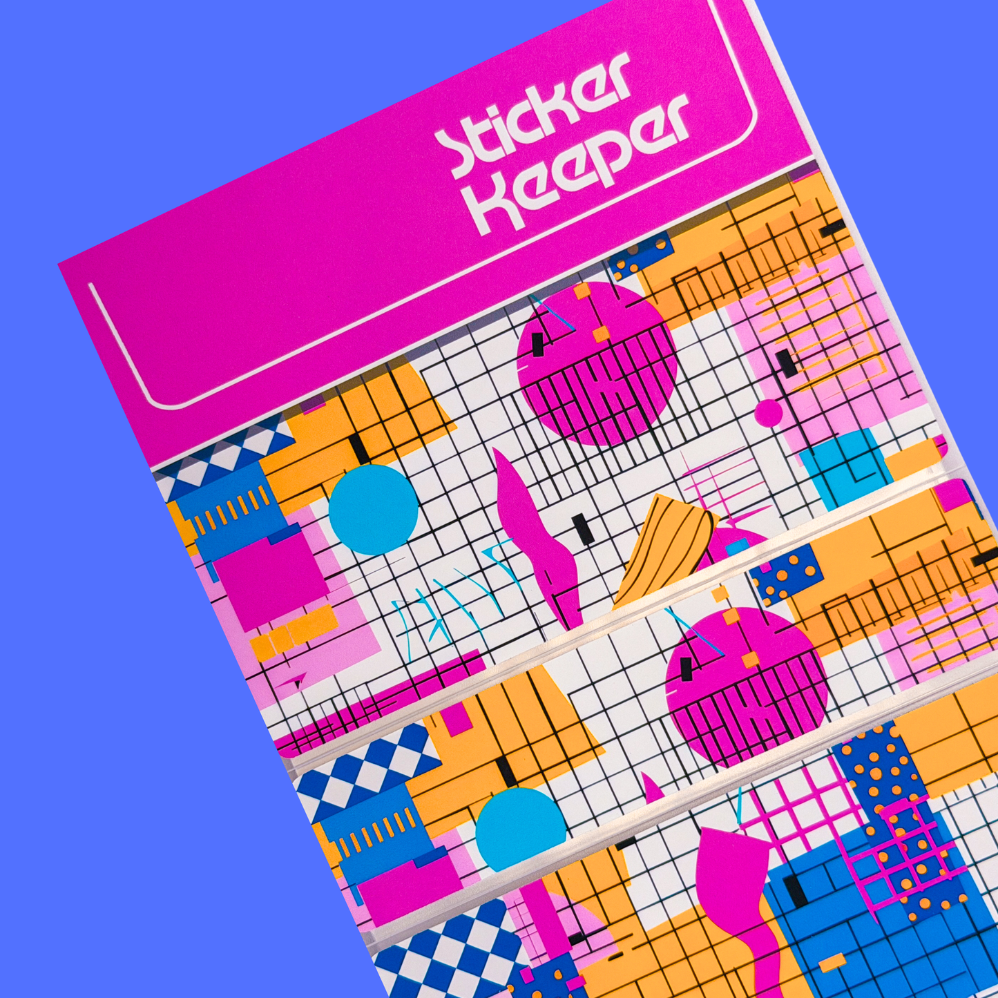 3x4  Mini Sticker Storage Book - Sticker Keeper