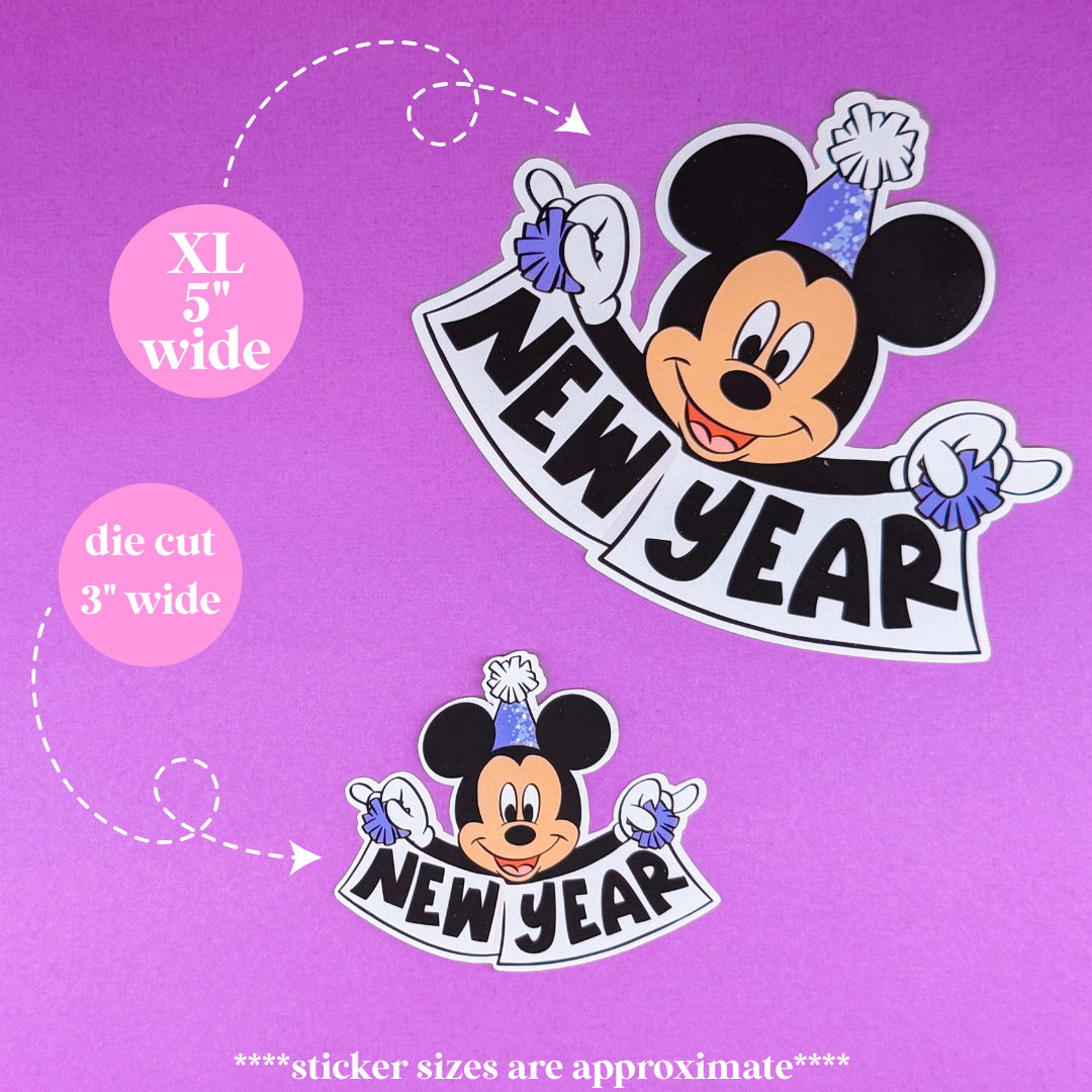 Journaling Paper Sticker - 2026 New Year, New Stickers!