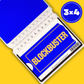 3x4 (Small) Reusable Sticker Book (Peel 'n Stick) - Blckbuster VHS