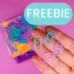 Black Friday FREEBIE! *1 Per Person, Per DAY* - Tiny Heart Paperclip (Random Color)