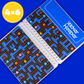 4x6 (Medium) Reusable Sticker Book (Peel 'n Stick) - PacMan