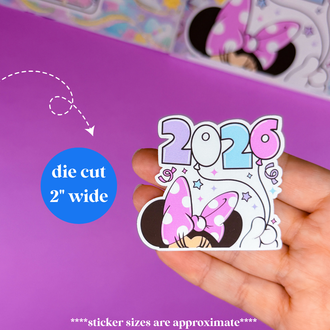 Journaling Paper Sticker - 2026 New Year, New Stickers!
