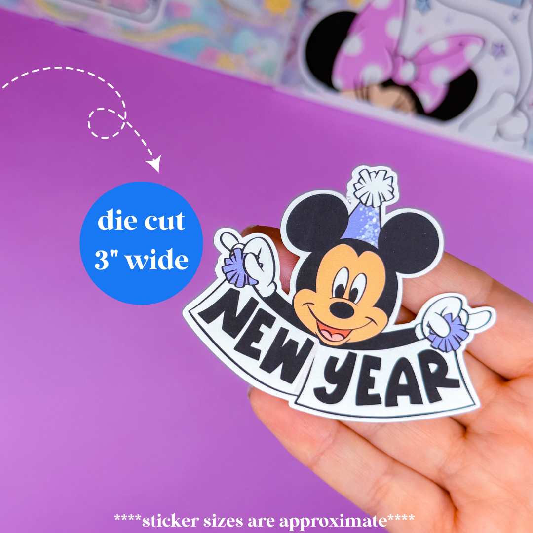 Journaling Paper Sticker - 2026 New Year, New Stickers!