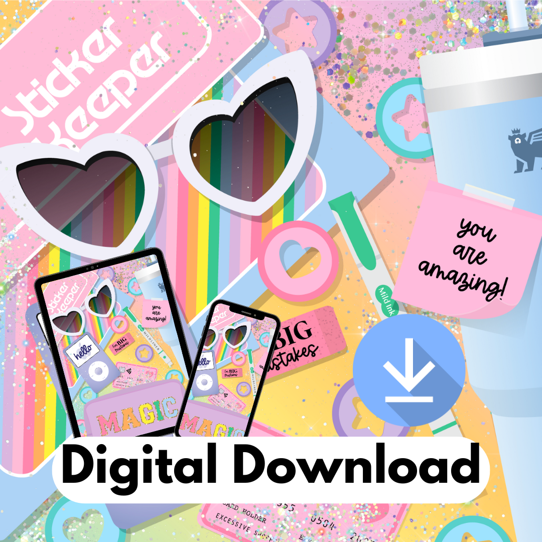 *DIGITAL DOWNLOAD ONLY* Original Flatlay 5x7 - MAGIC