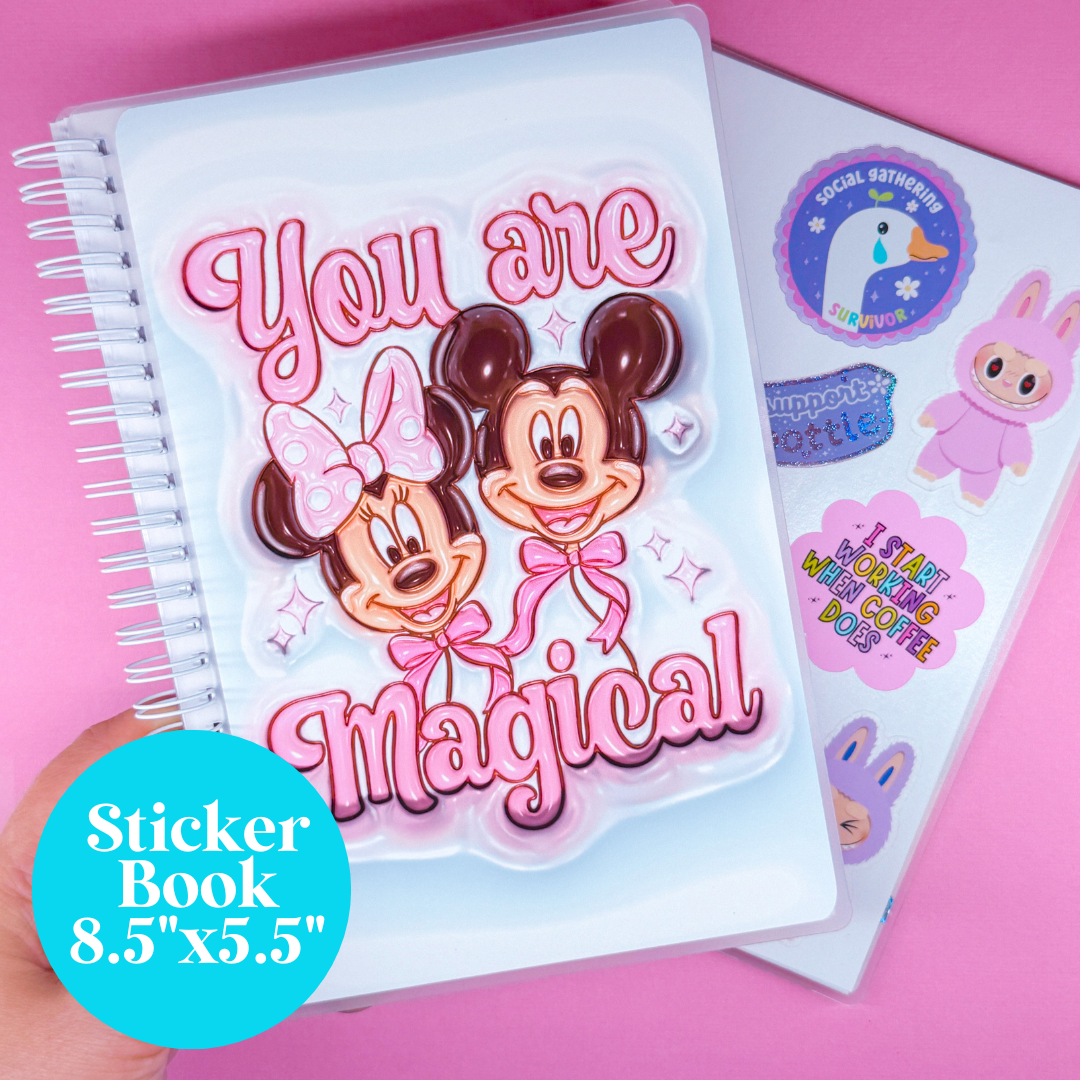Reusable Sticker Books - 3D Puffy Magic