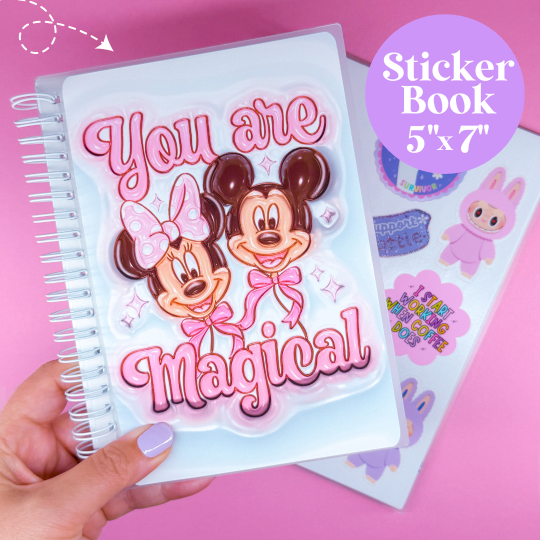 Reusable Sticker Books - 3D Puffy Magic