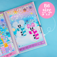 *LIMITED TIME ONLY* FOILED 5x7 Full Page Sticker - Candy Castle