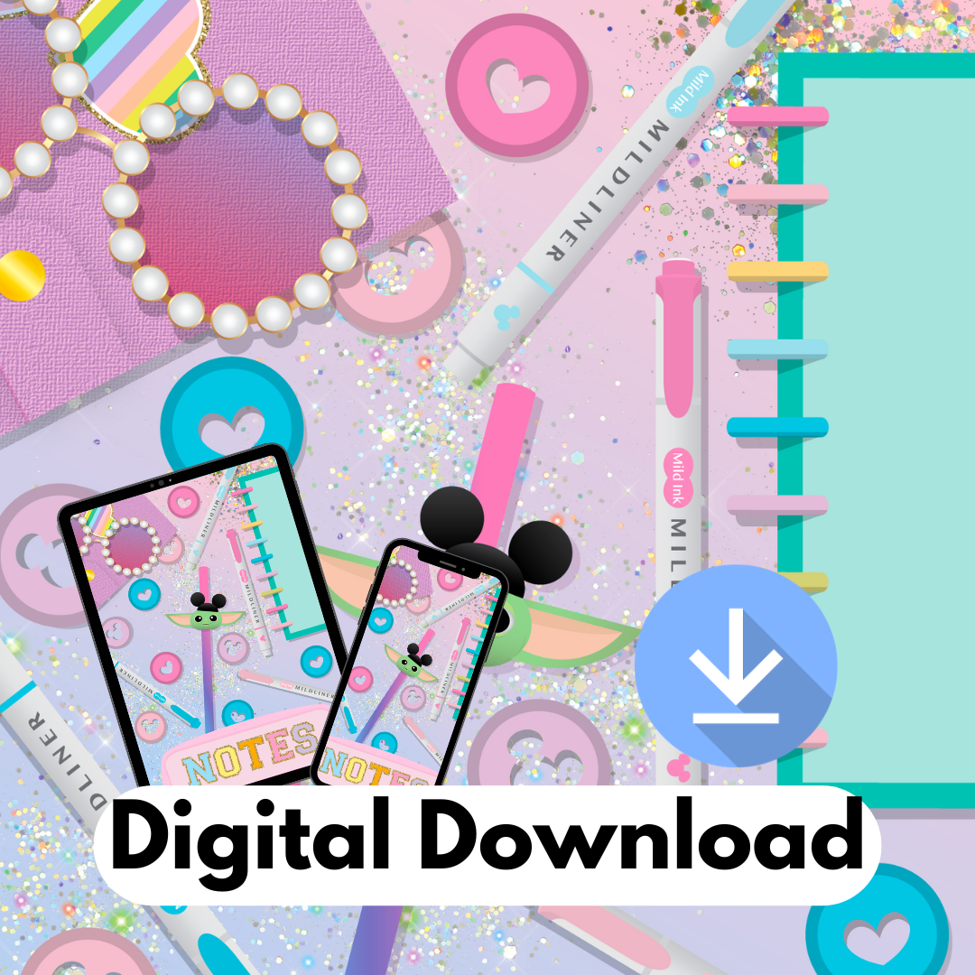 *DIGITAL DOWNLOAD ONLY* Original Flatlay 5x7 - NOTES