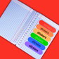 *PRE-ORDER* Reusable Sticker Book (Peel 'n Stick) - Notebook Paper