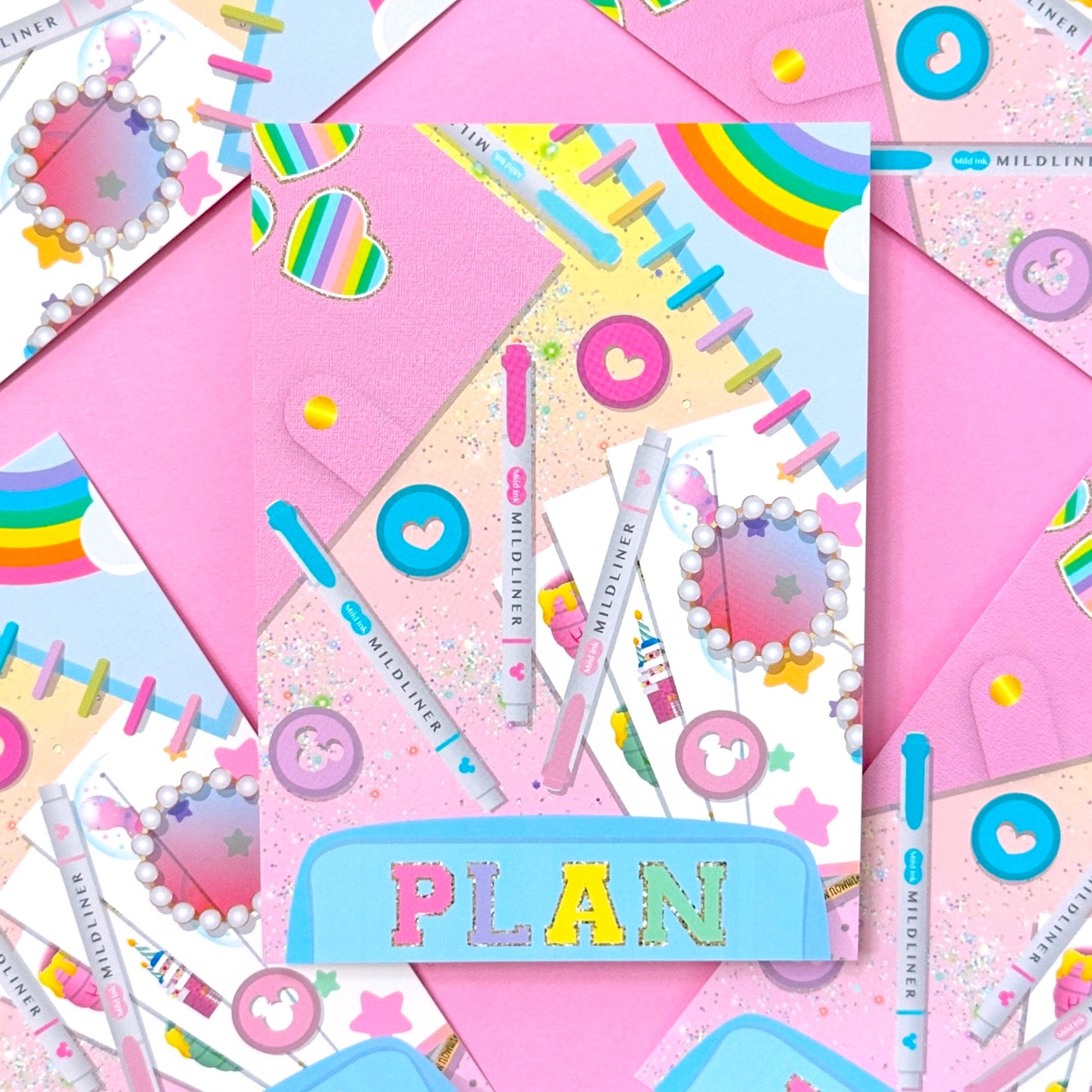 *DIGITAL DOWNLOAD ONLY* Original Flatlay - PLAN (COVER + 5x7)