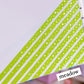 5MM Foiled Washi Tape - Pastels Rainbow Confetti (Holo Foil)