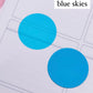 Transparent Sticky Notes - 1.6 x1.6 (ERAS Circles)