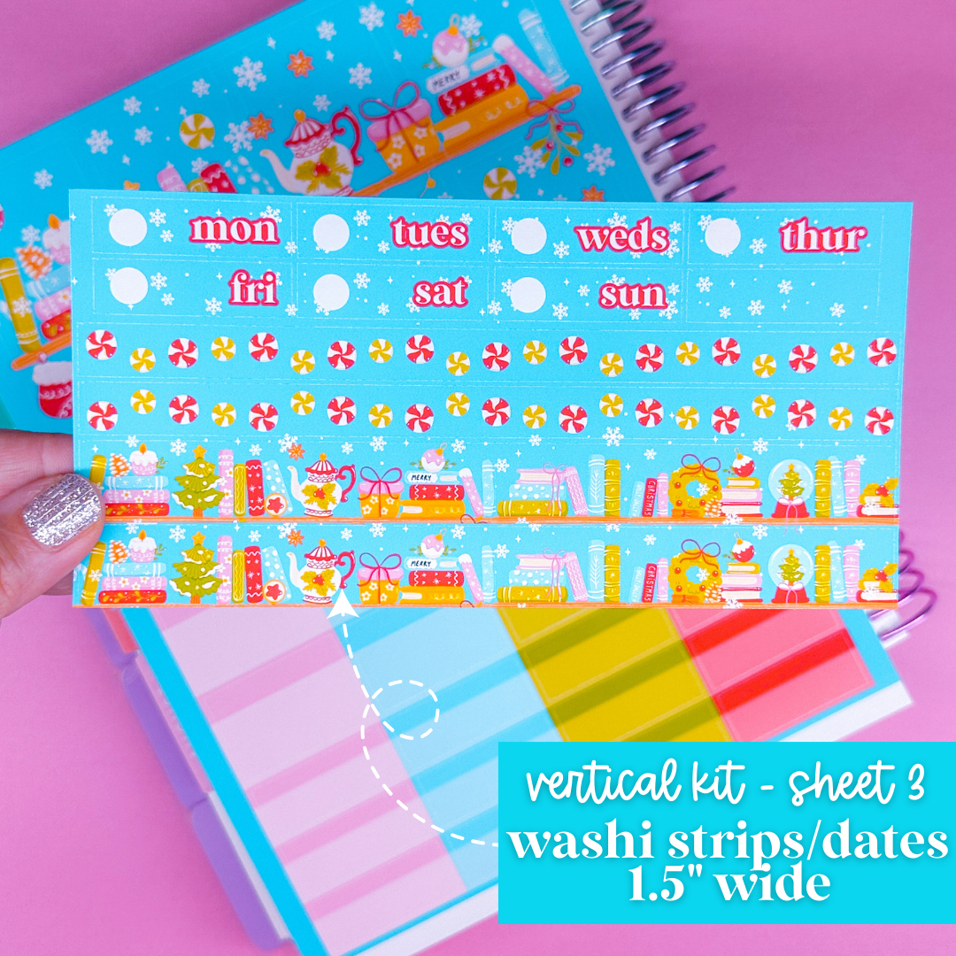 Weekly Kit Collection - Holiday Bookshelf