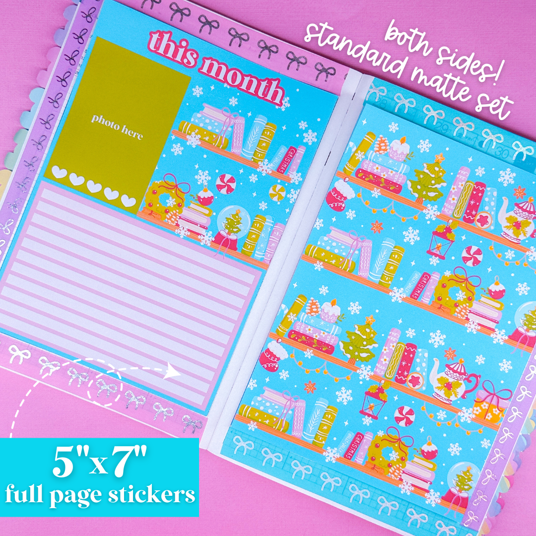 Weekly Kit Collection - Holiday Bookshelf