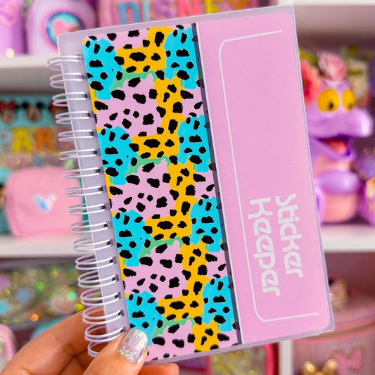 4x6 Reusable Sticker Release Book - STICKER KEEPER (Light Pink)