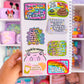 Waterproof Sticker - Peace & Quiet Coquette