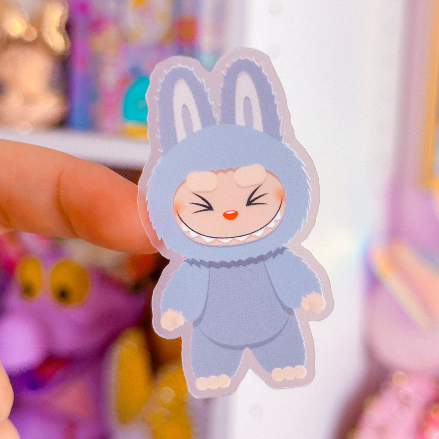 Waterproof Sticker - Lil' Grey Bubu Monster