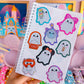 Waterproof Sticker - Halloween Water Cup Ghostie (Pink)