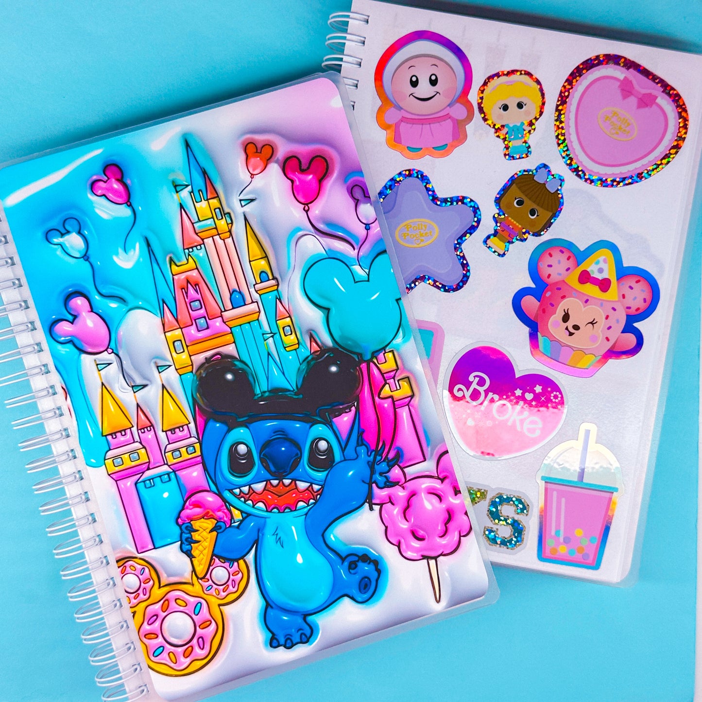 Reusable Sticker Book - A5 SIZE  - 626 Park Day