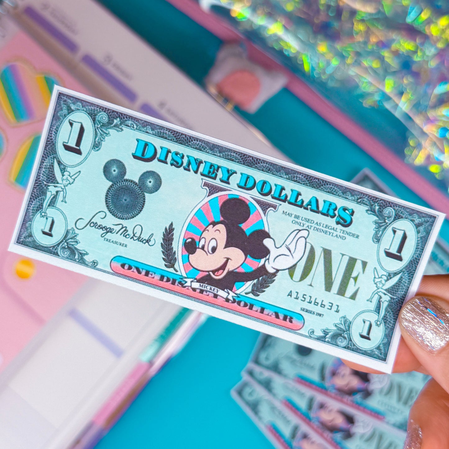 NEW! Journaling Paper Sticker - 1 Magic Dollar