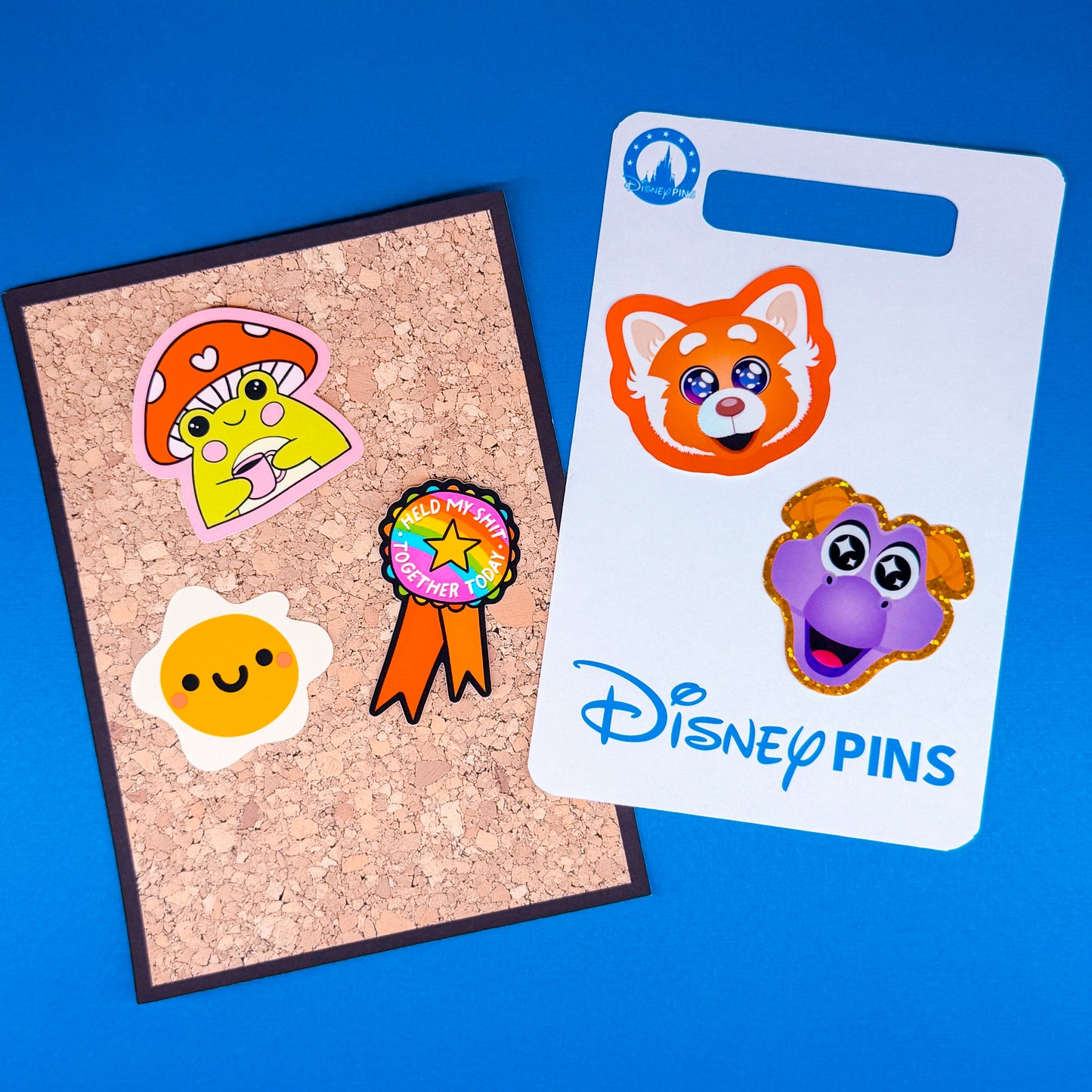 NEW! Journaling Paper Sticker - Pin Backer & Corkboard